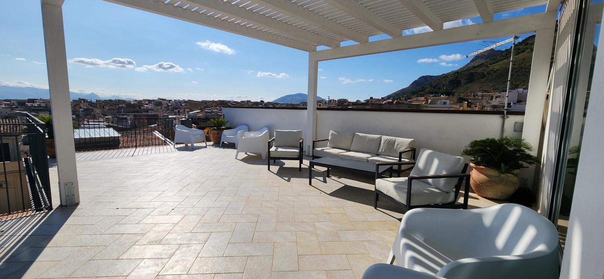 Palazzo Del Golfo Penthouse Lejlighed Castellammare del Golfo Eksteriør billede